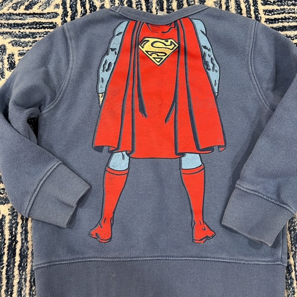Gap Marvel Superman Crewneck - Size 4 - Picture 5 of 6